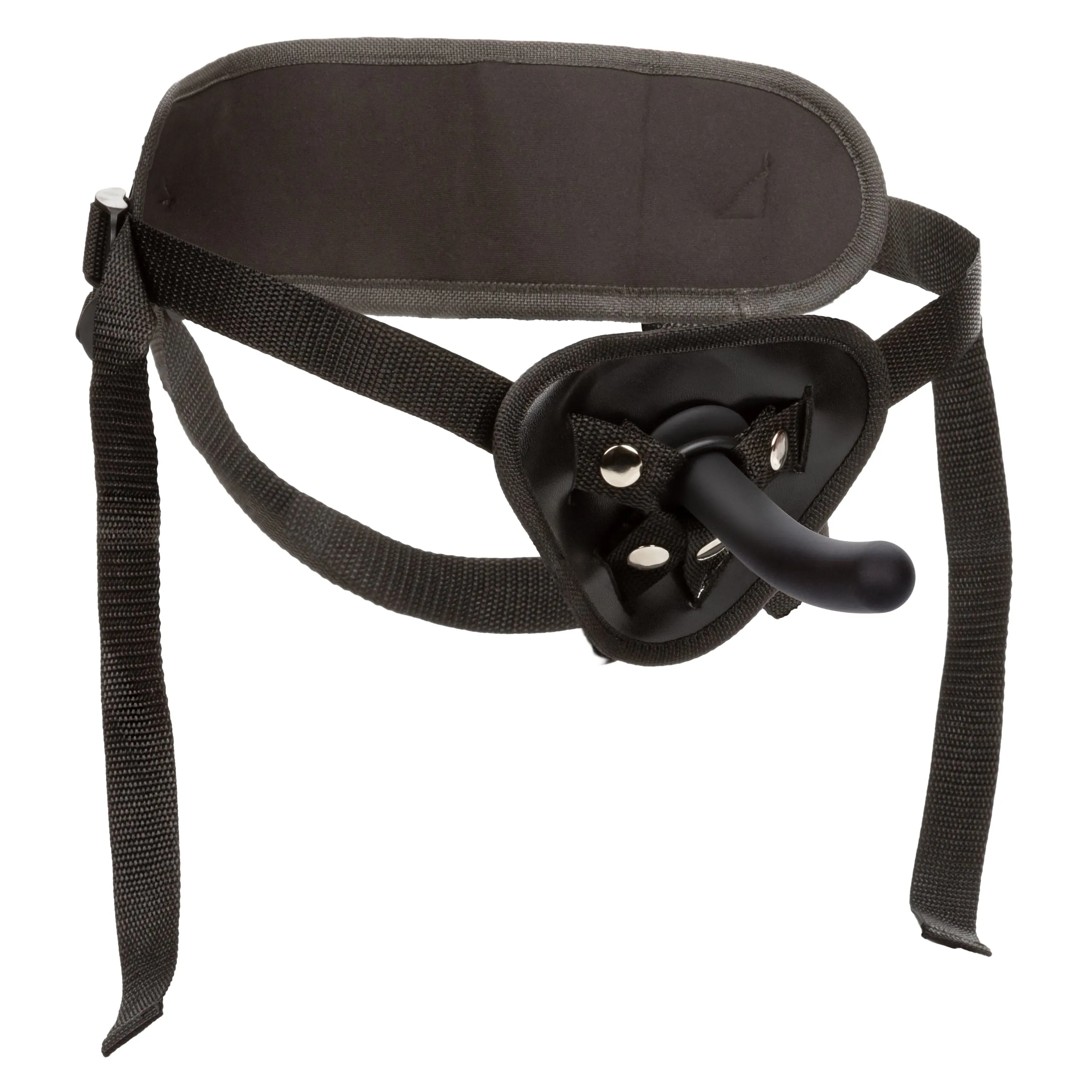 California Exotics - Boundless Silicone Curve Pegging Kit Strap On (Black)