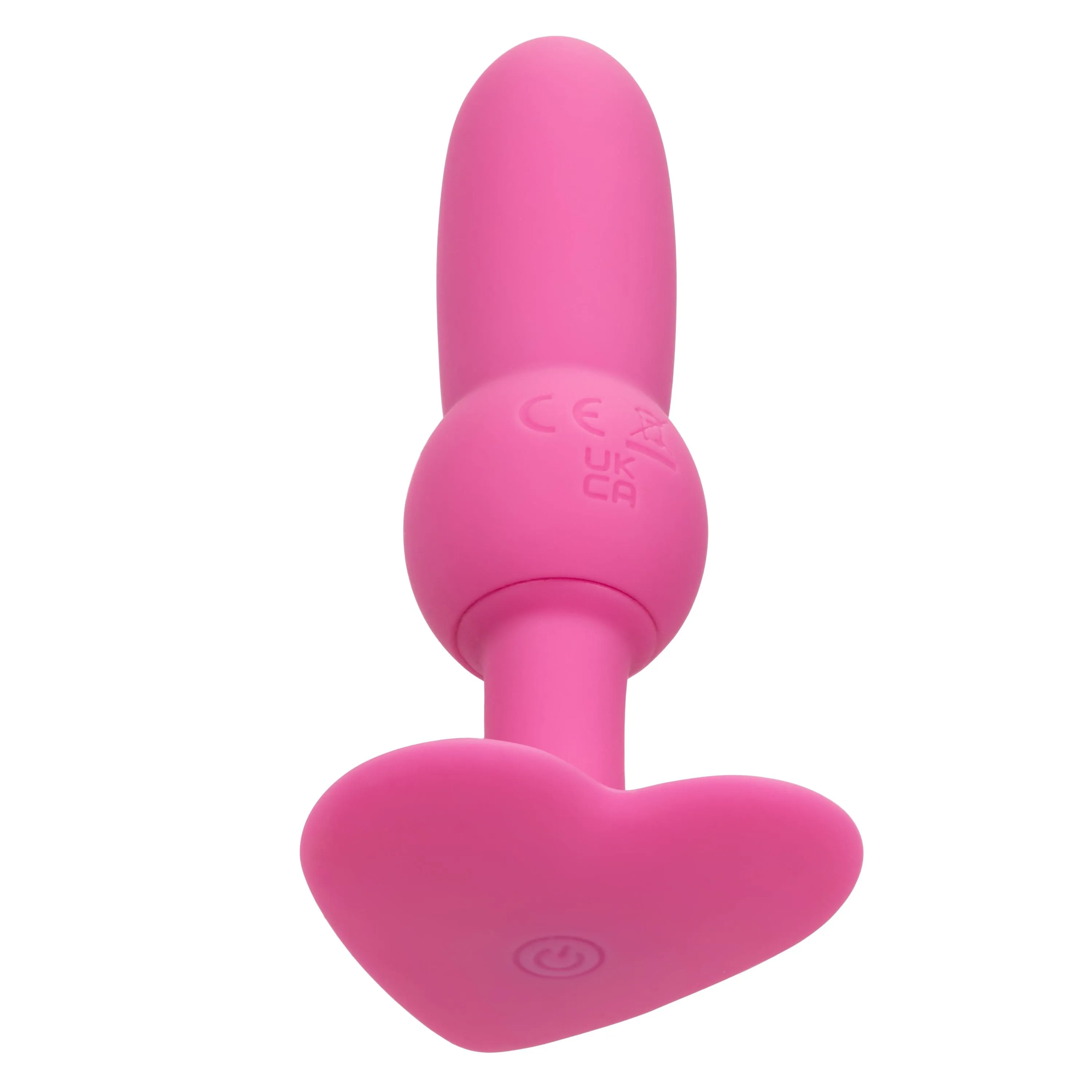 California Exotics - First Time Vibrating Beaded Probe Anal Plug (Pink)