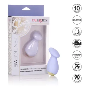 California Exotics - Slay EnticeMe Silicone Clit Massger (Purple)