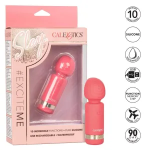 California Exotics - Slay ExciteMe Mini Wand Massager (Pink)