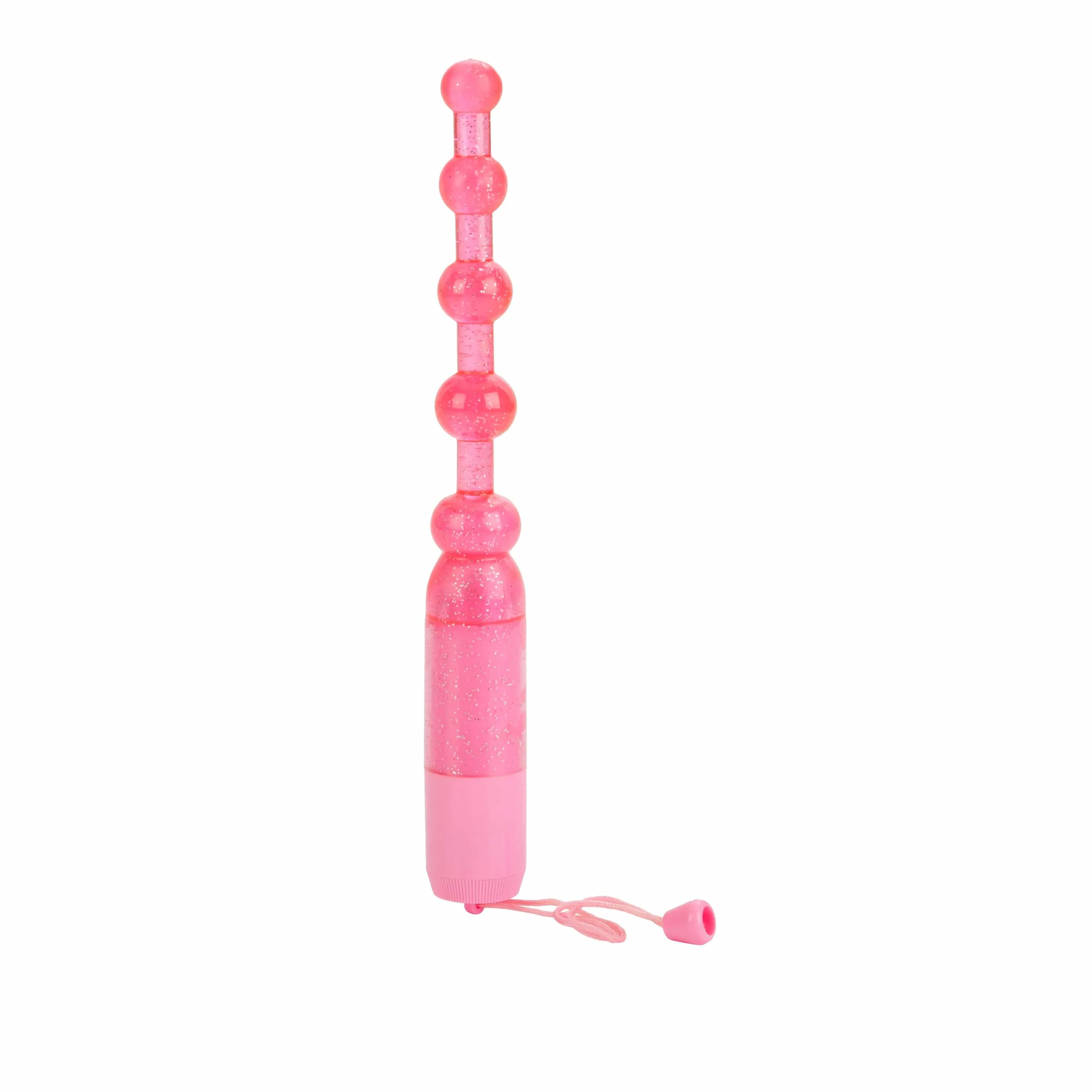 California Exotics - Waterproof Vibrating Pleasure Anal Beads (Pink)