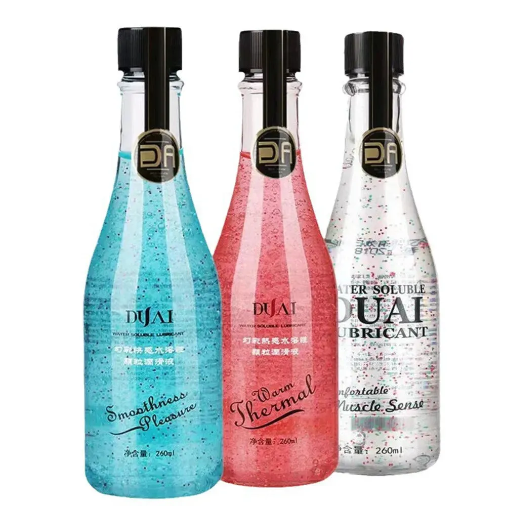 Colorful granular Water Based Lubricants