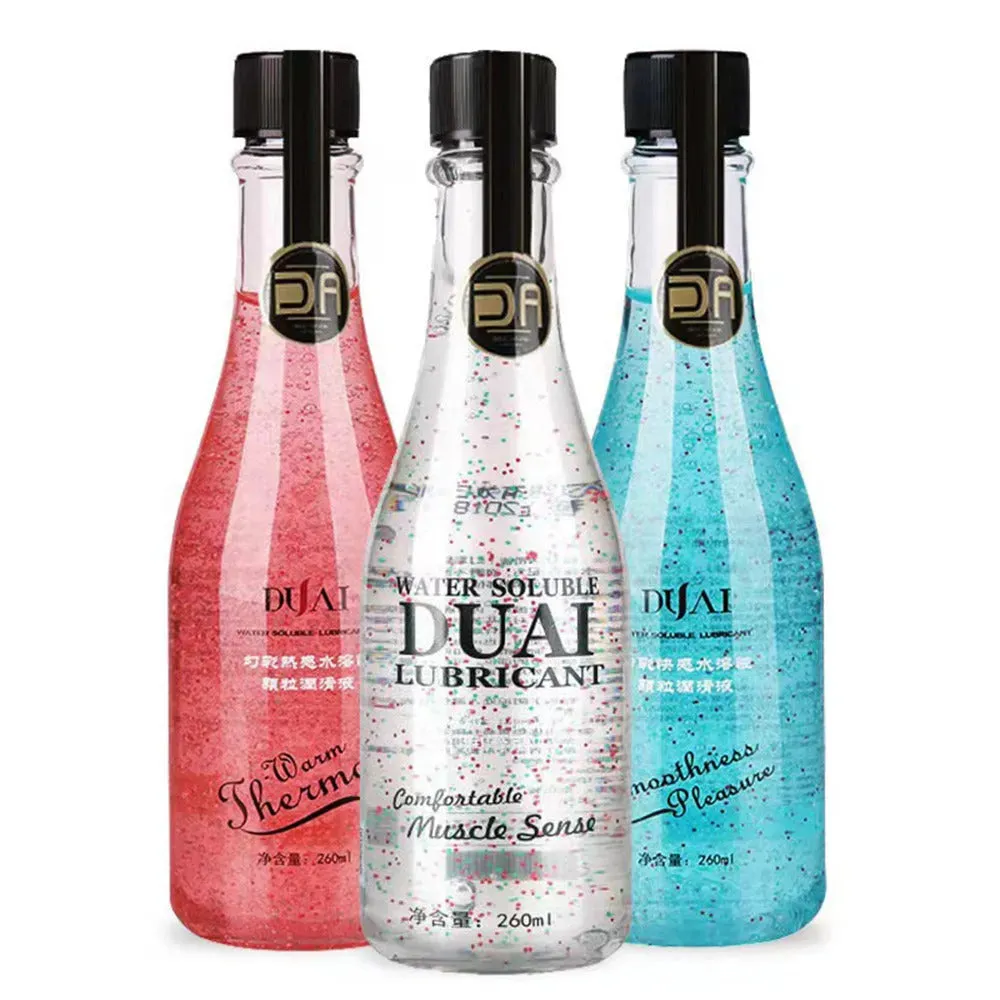 Colorful granular Water Based Lubricants
