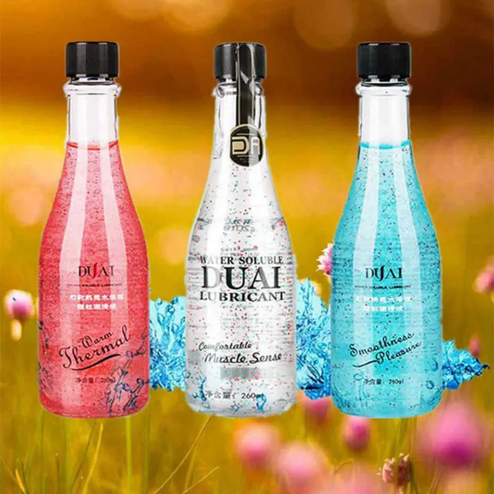 Colorful granular Water Based Lubricants