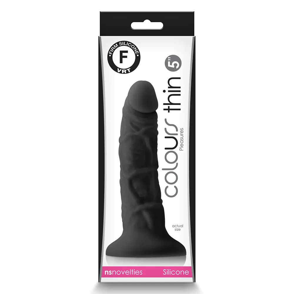 Colours Pleasures Thin 5" Dildo - Firm