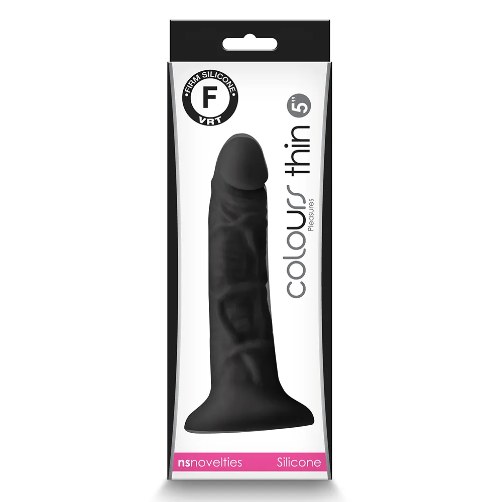 Colours Pleasures Thin 5" Dildo - Firm