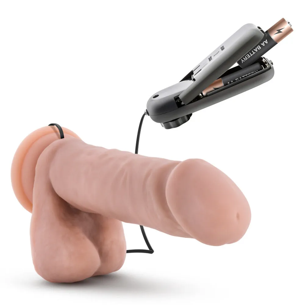 Coverboy The Goalie Realistic Vibrating 8" Dildo With Remote