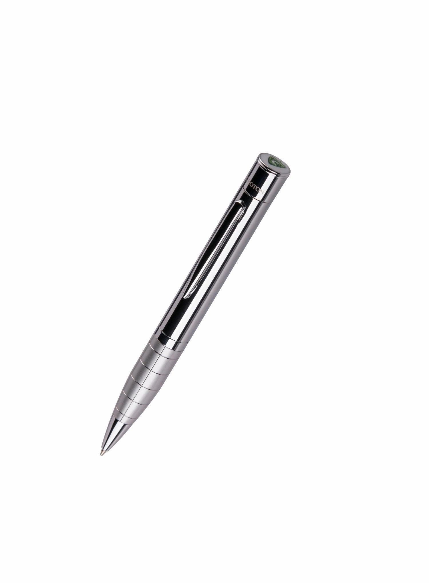 Croton Charger Power Bank 1,100MAH Ballpoint Silver Gray Pen