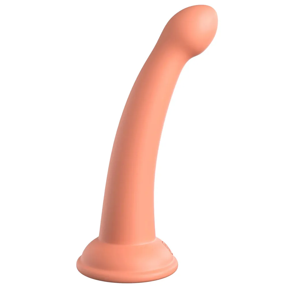 Dillio Secret Explorer 6" Platinum Cured Silicone G-Spot Dildo