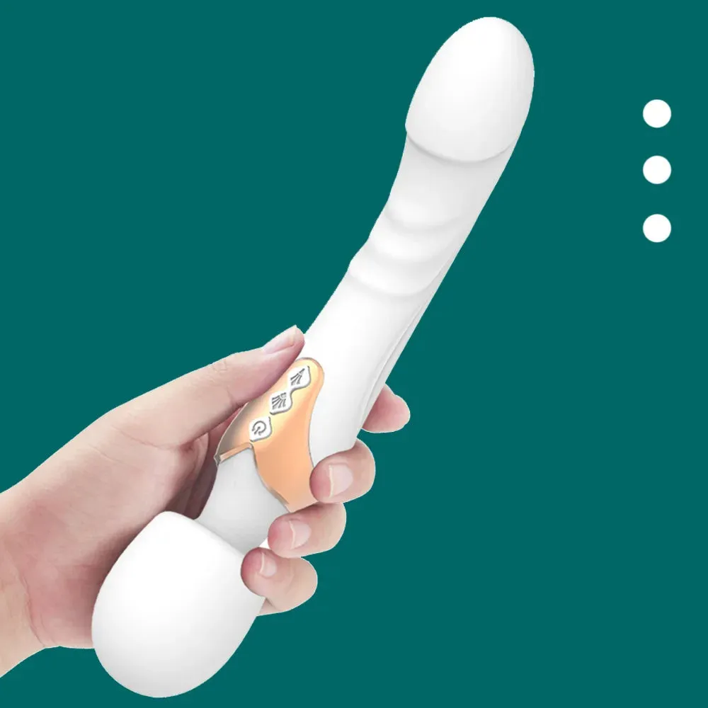Dual Delight Powerful G-Spot and Clitoral Vibrator for Women