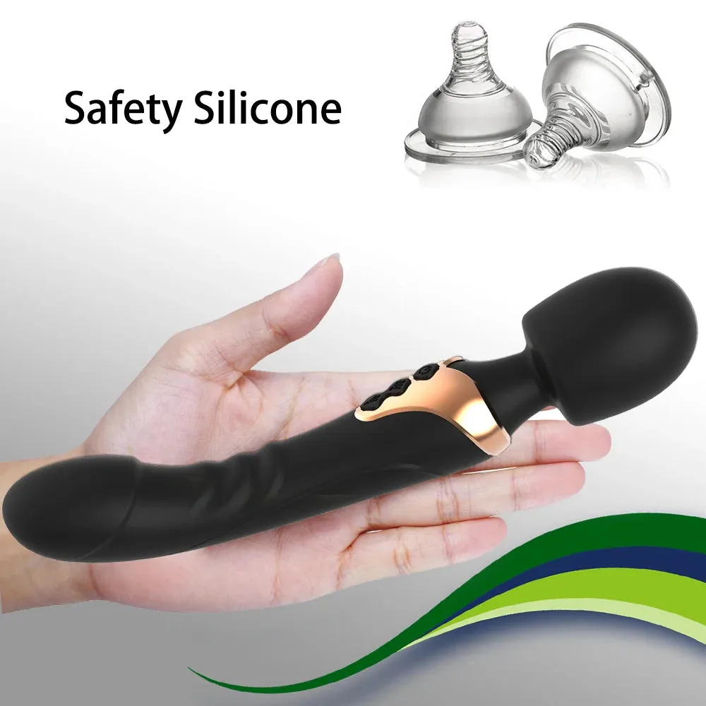 Dual Delight Powerful G-Spot and Clitoral Vibrator for Women