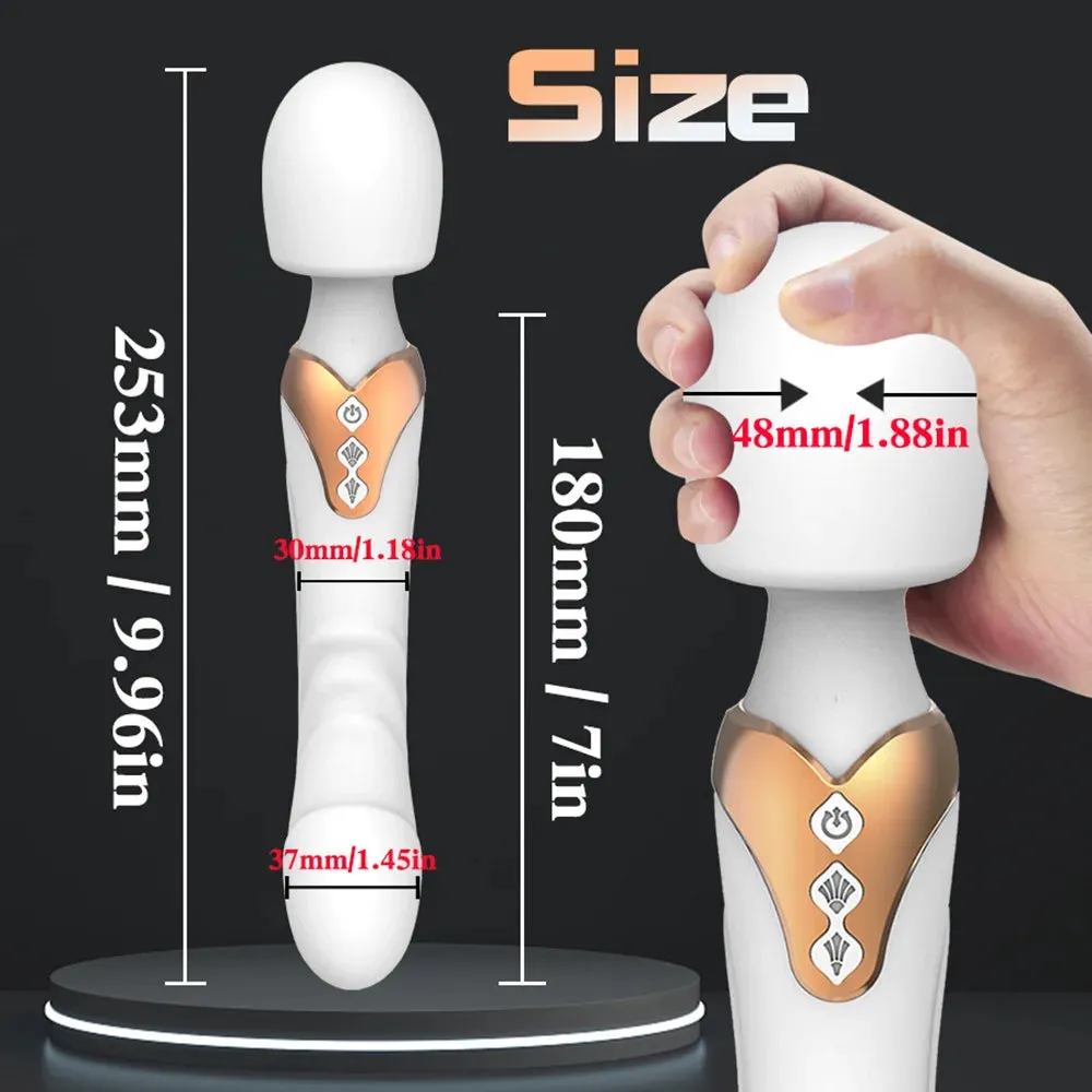 Dual Delight Powerful G-Spot and Clitoral Vibrator for Women