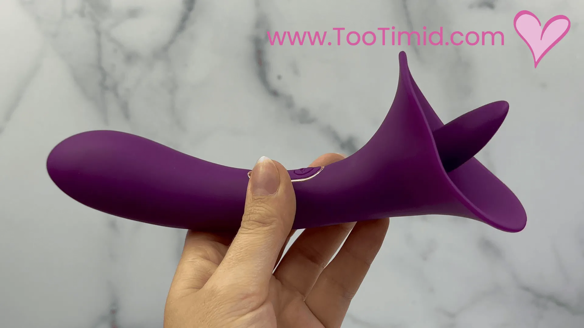 Dual Ended Flickering Tongue Vibrator