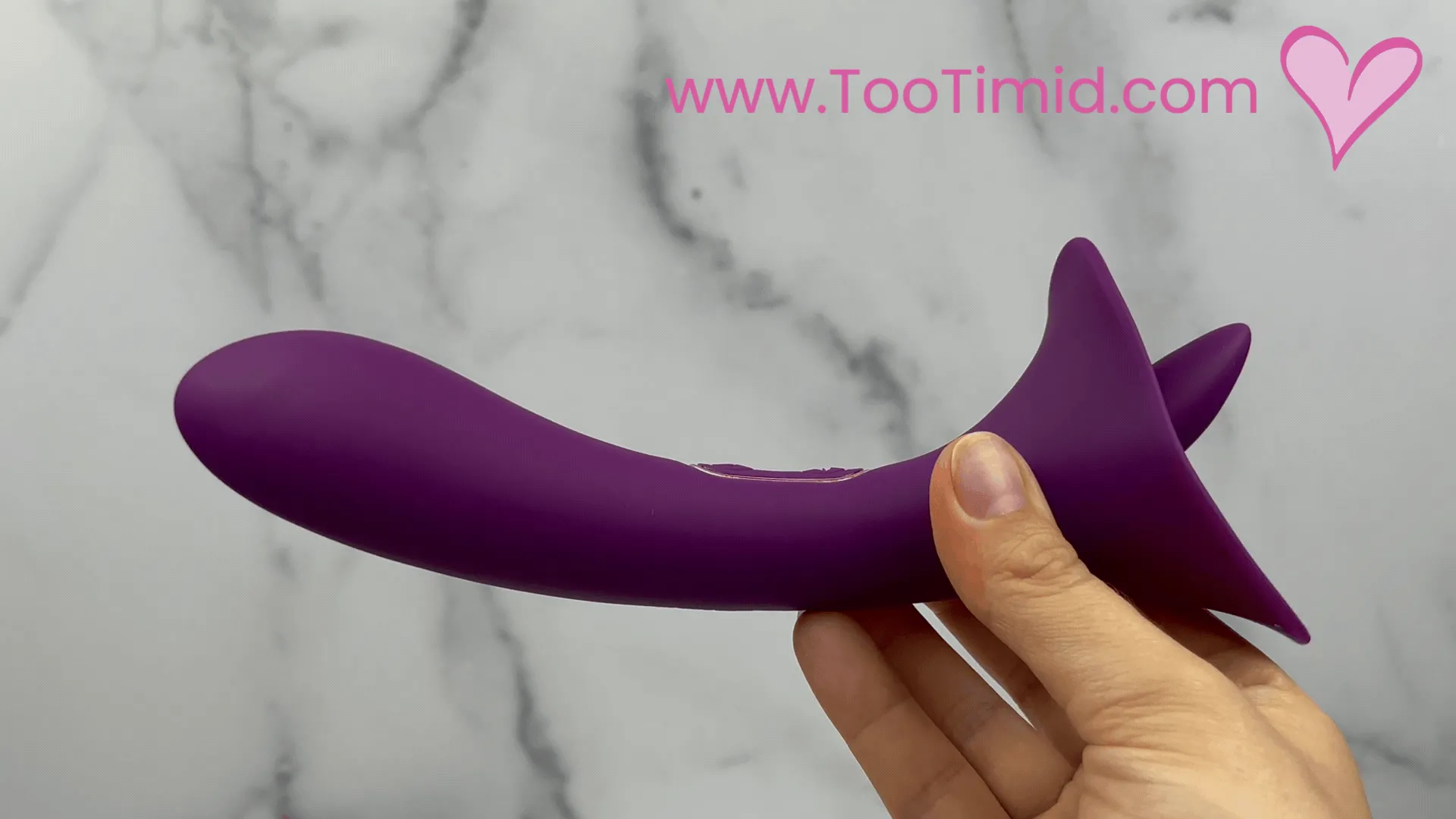 Dual Ended Flickering Tongue Vibrator