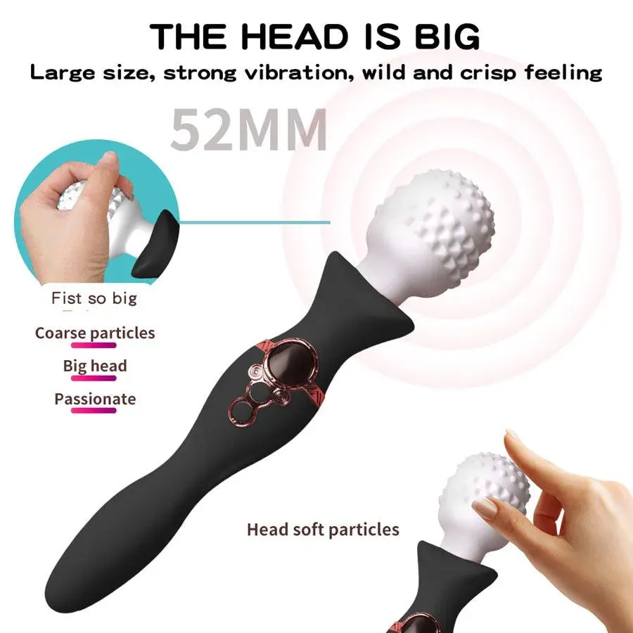 Dual Head Luxury Vibrating Wand