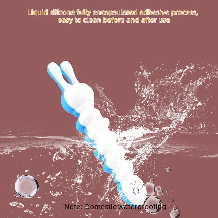 Dual Head Soft Silicone Bunny Vibrator Sex Toys