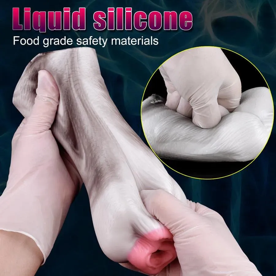 Dual Stimulation Silicone Horse Pussy