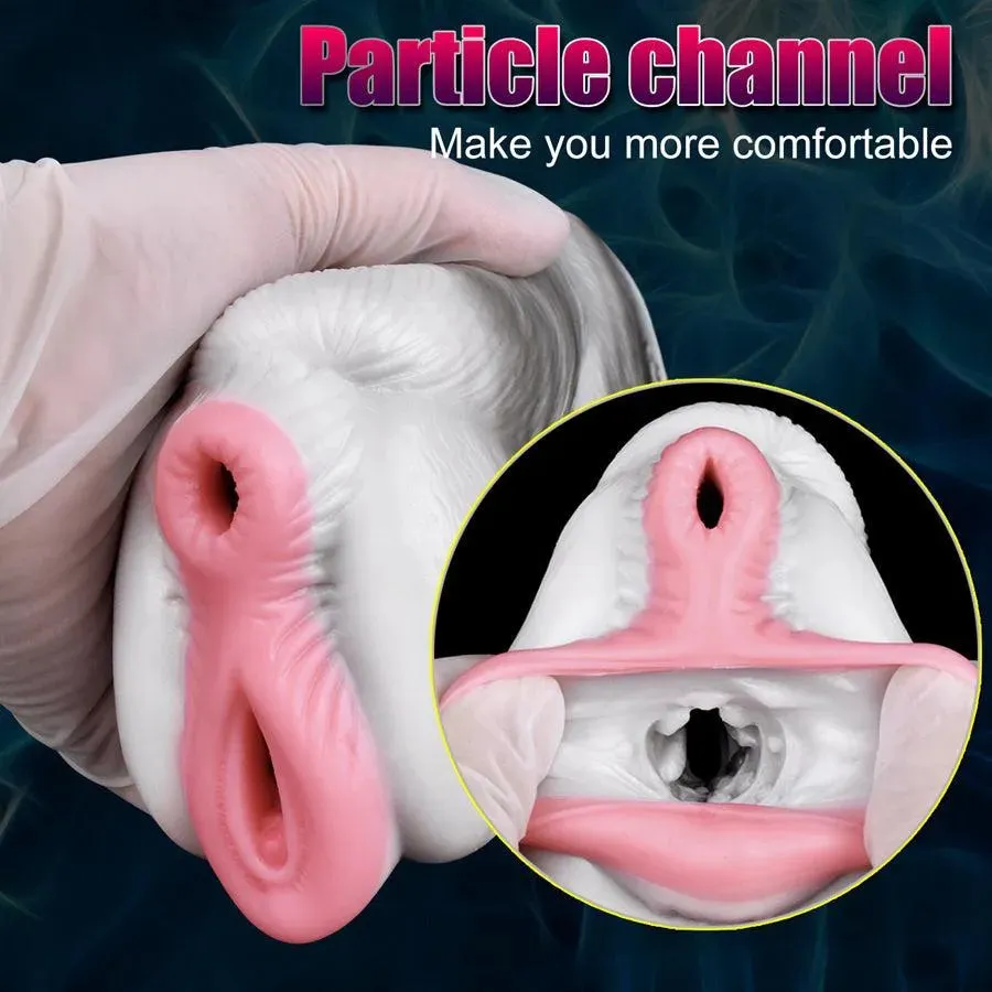 Dual Stimulation Silicone Horse Pussy