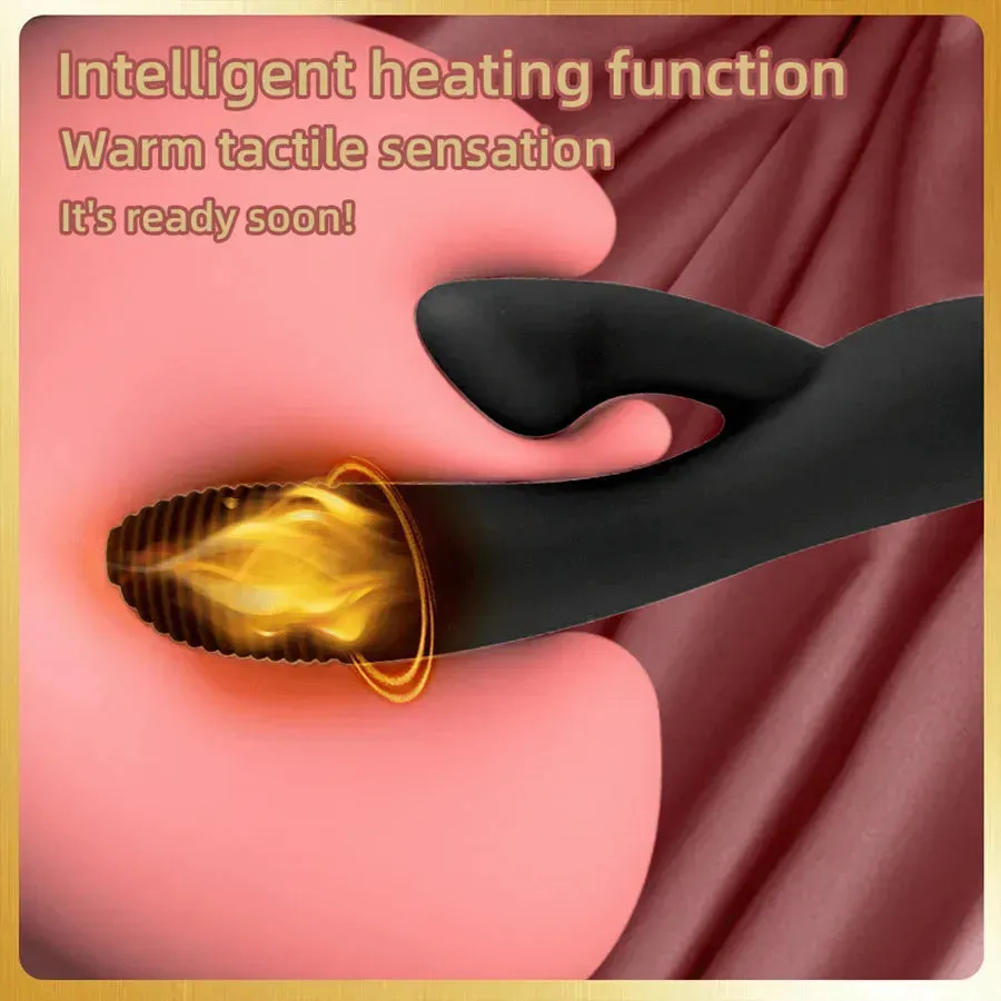 Earthworm Smart Heating Rabbit Vibrator