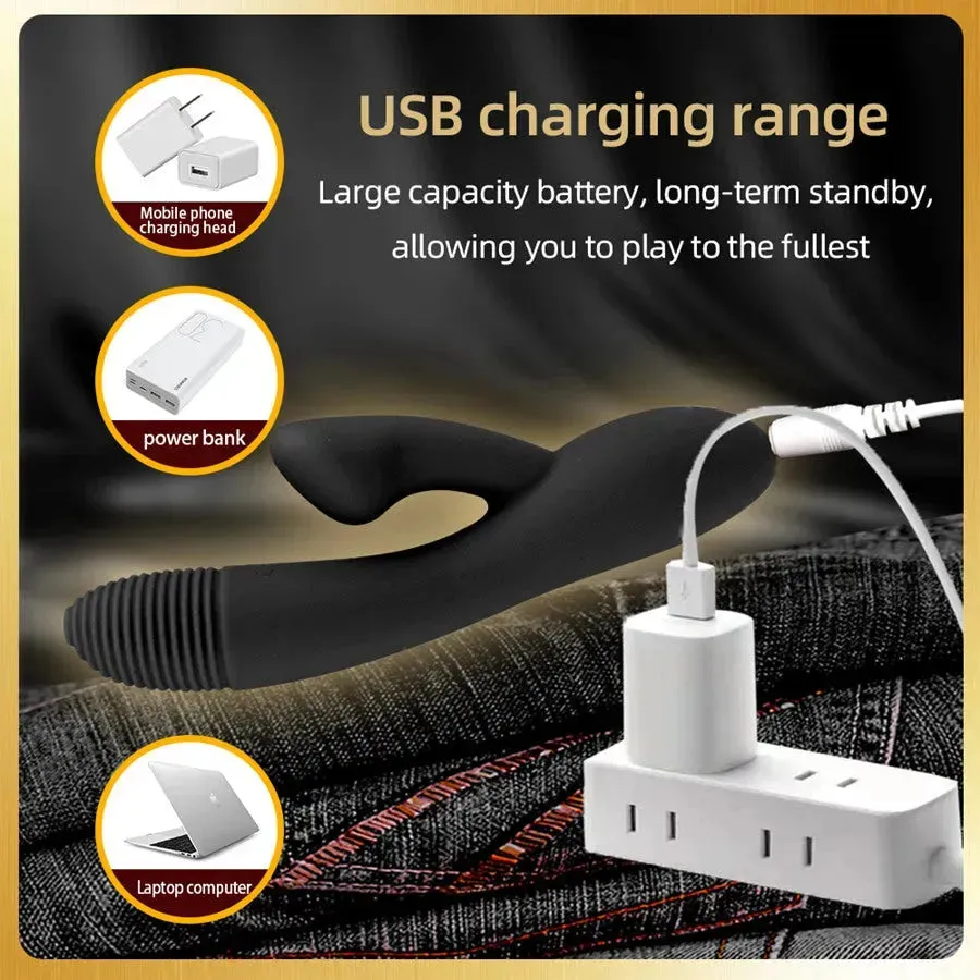 Earthworm Smart Heating Rabbit Vibrator
