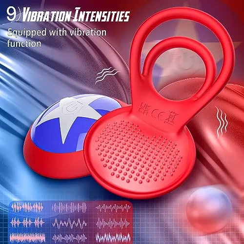 Elara - Vibrating Cock Ring with Vibration Settings for Couples