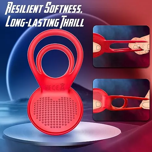 Elara - Vibrating Cock Ring with Vibration Settings for Couples