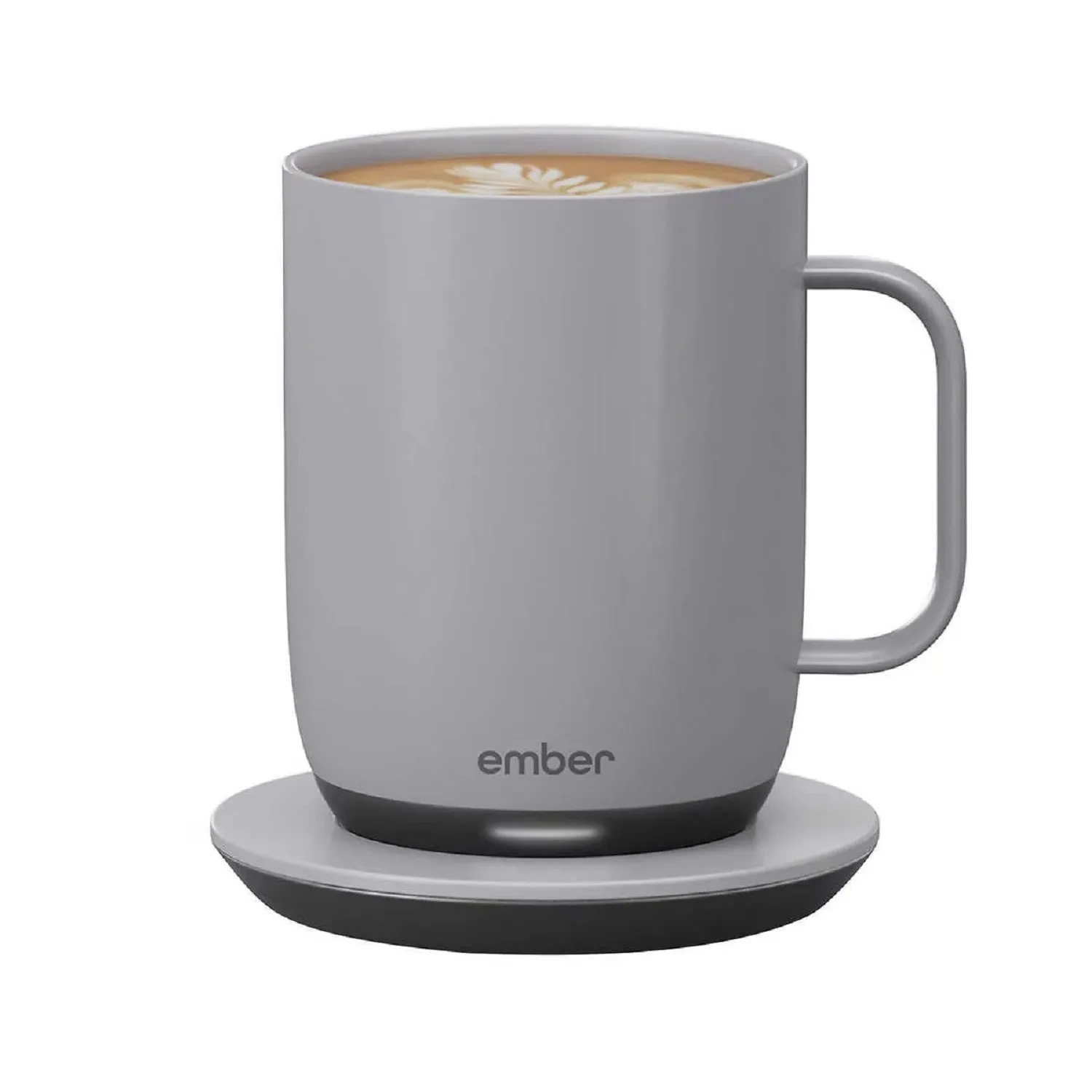 Ember LK3399632C Temperature Control Smart Mug 2, 14 Oz, App-Controlled Heated Coffee Mug with 80 Min Battery Life and Improved Design, Gray