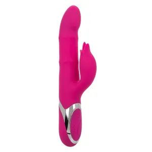 Enchanted Embrace Thrusting Rabbit Vibrator With Rolling Beads