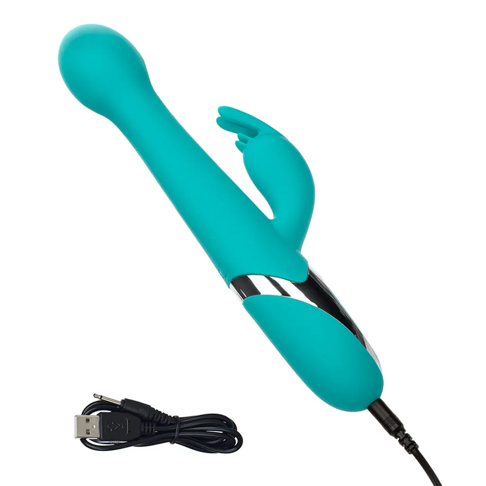 Enchanted Oscillate Thrusting Rabbit Vibrator With Rotating G-Spot Beads
