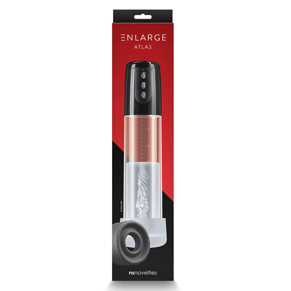 Enlarge Atlas 3-Mode Penis Pump & Masturbator
