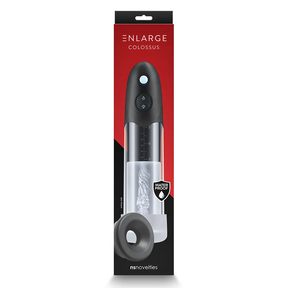 Enlarge Colossus Waterproof Penis Pump & Masturbator