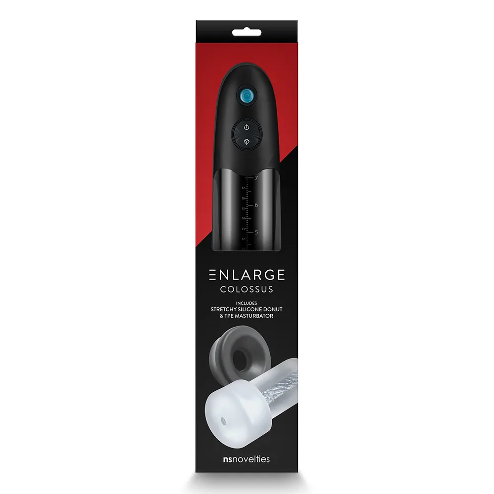 Enlarge Colossus Waterproof Penis Pump & Masturbator