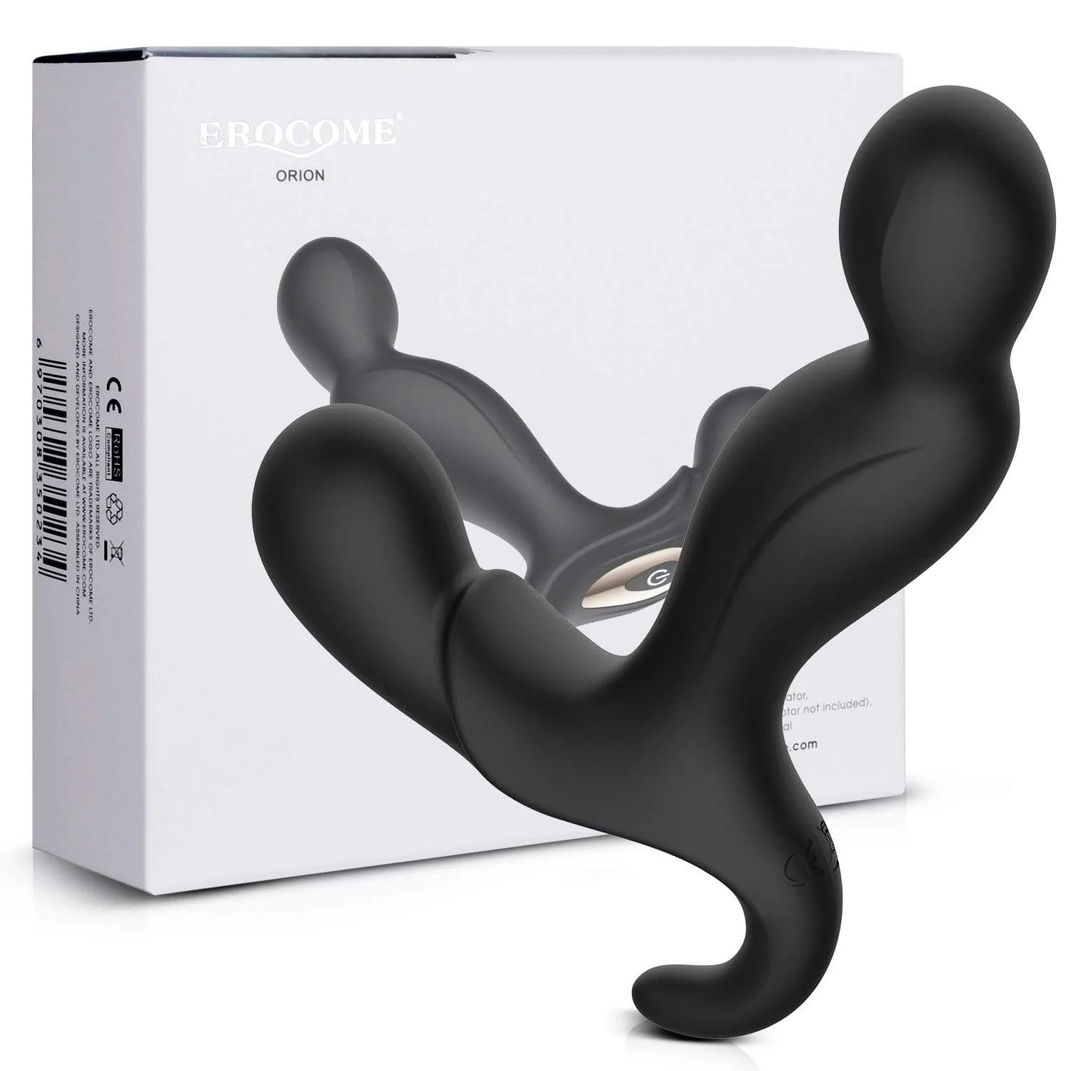 Erocome - Orion Vibrating Prostate Massager (Black)