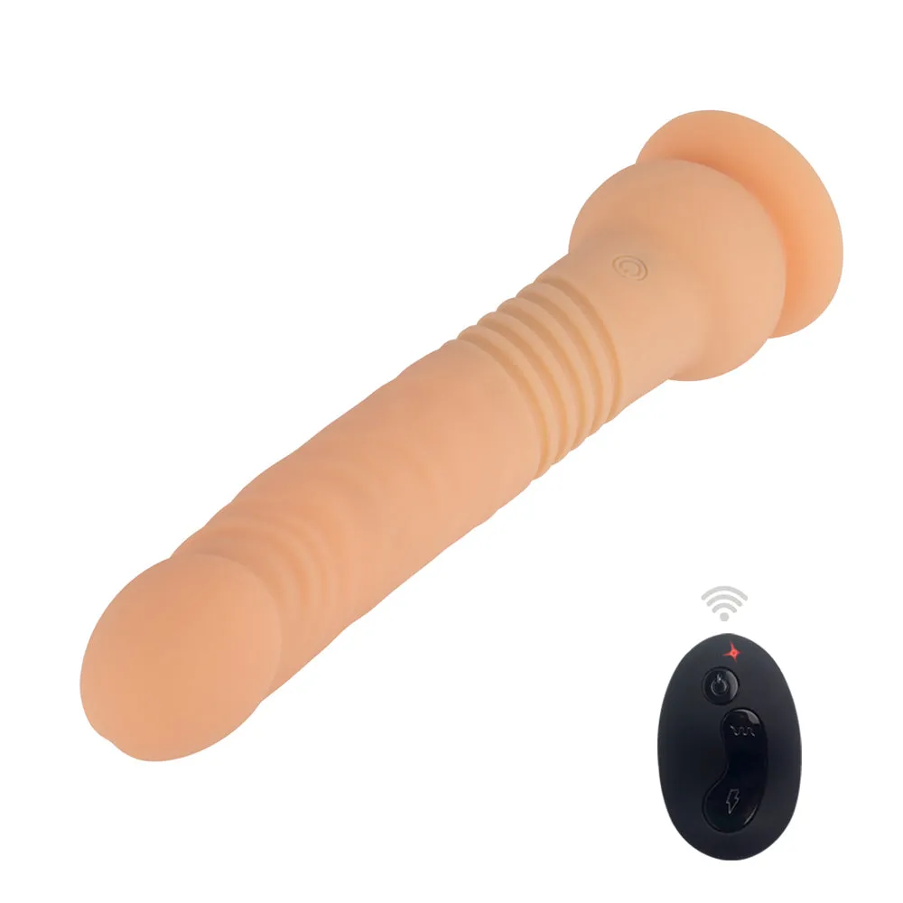 Escapade Commander 7" Thrusting & Rotating Silicone Dildo