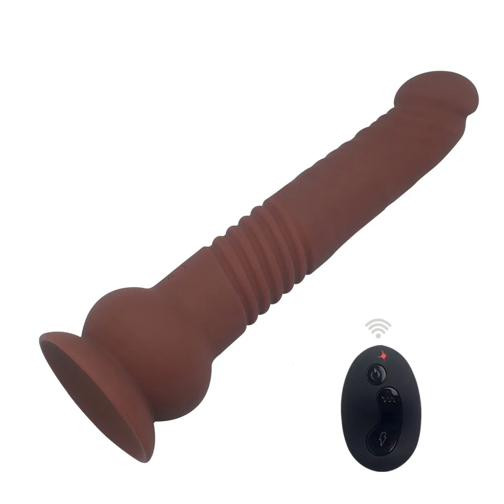 Escapade Commander 7" Thrusting & Rotating Silicone Dildo