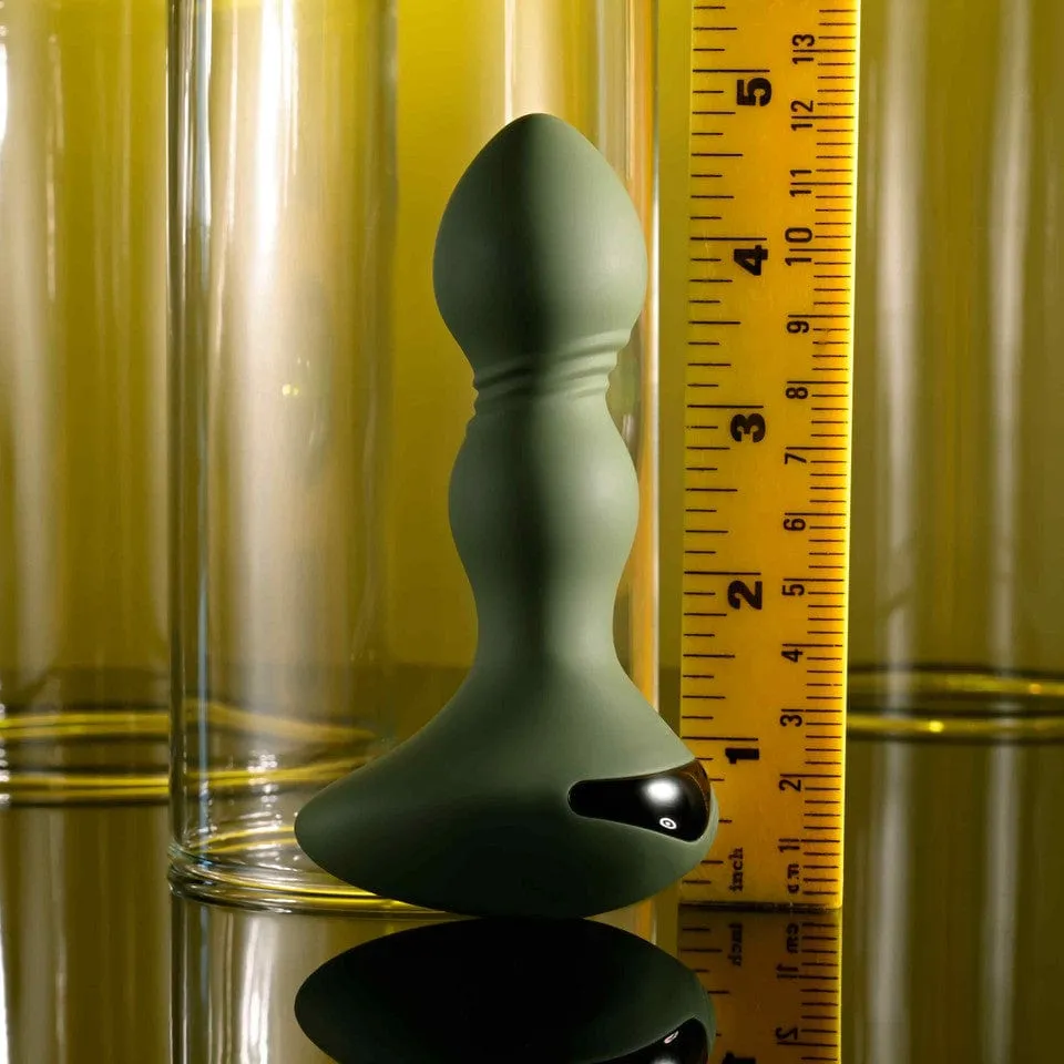 Evolved - Lieutenant Vibrating Anal Plug (Green)