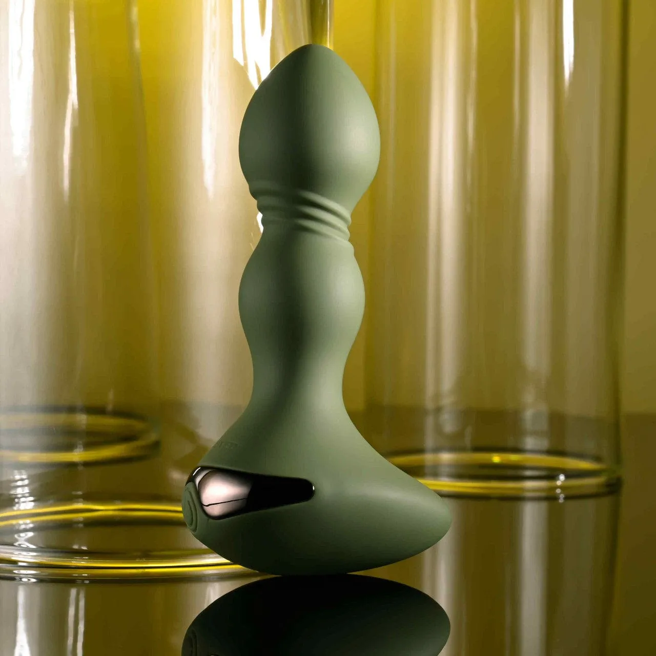 Evolved - Lieutenant Vibrating Anal Plug (Green)