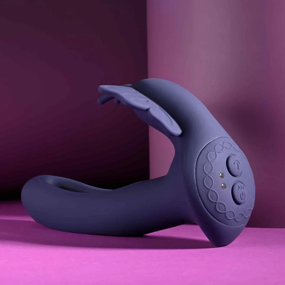 Evolved - Lord of the Wings Dual Vibrator (Black)