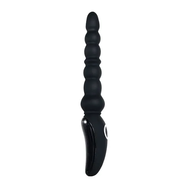 Evolved - Magic Stick Beaded Vibrator Anal Beads (Black)