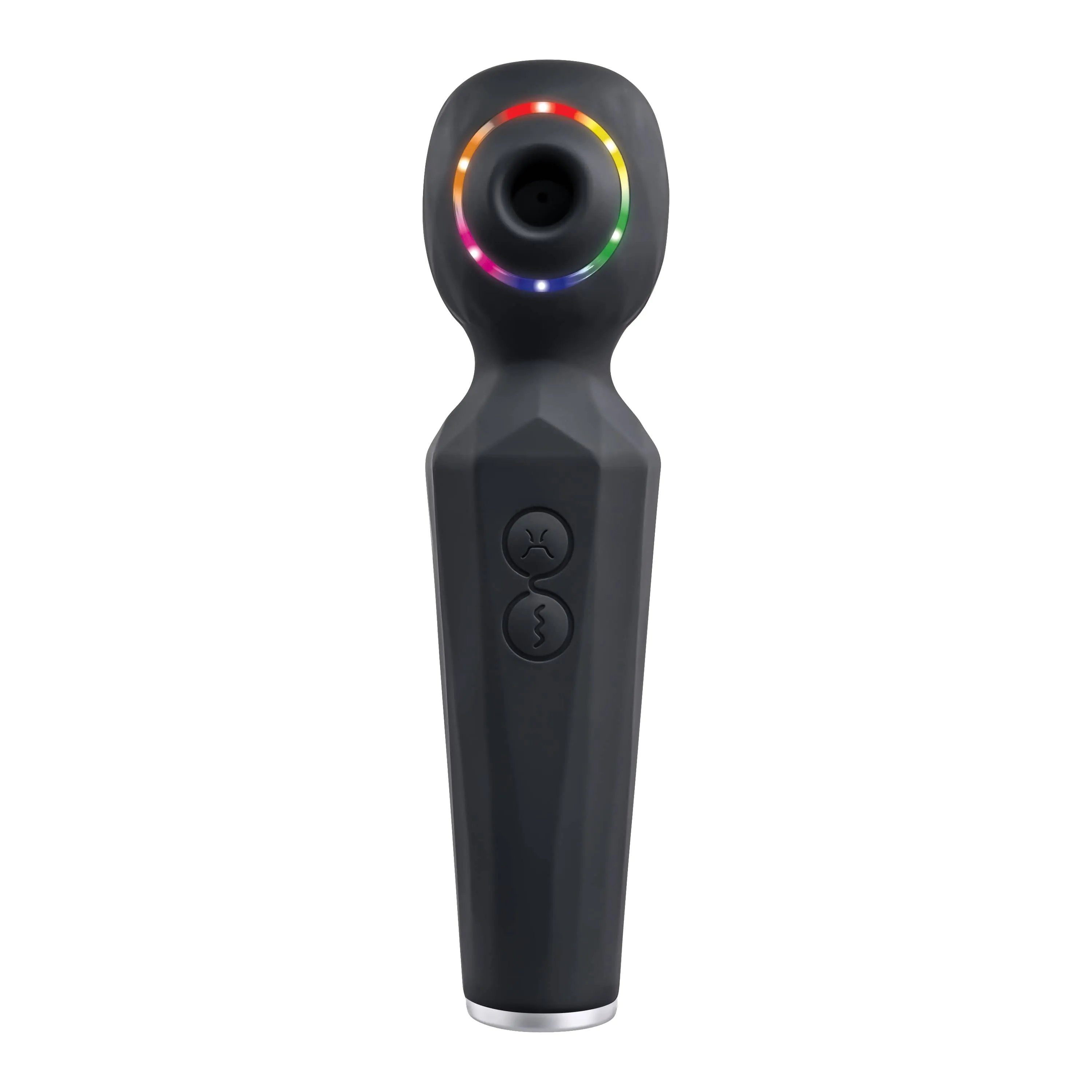 Evolved - Rainbow Sucker Clit Massager (Black)