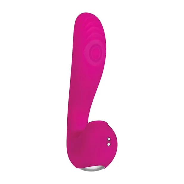 Evolved - The Note Thumping Licking Vibe G Spot Clit Massager (Pink)