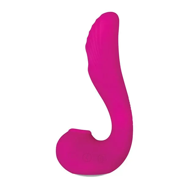 Evolved - The Note Thumping Licking Vibe G Spot Clit Massager (Pink)