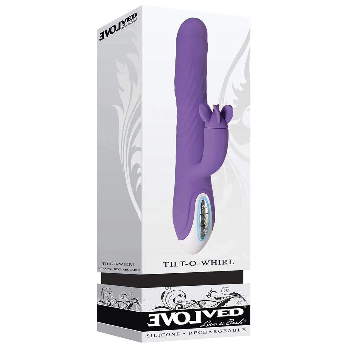 Evolved - Tilt O Whirl Rabbit Vibrator (Purple)