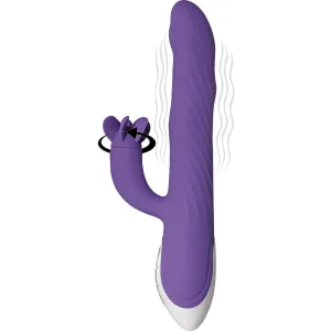 Evolved - Tilt O Whirl Rabbit Vibrator (Purple)