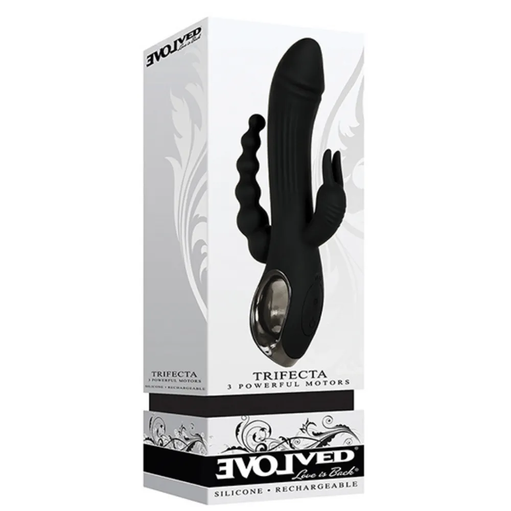 Evolved Trifecta Vibrating Triple Stimulator