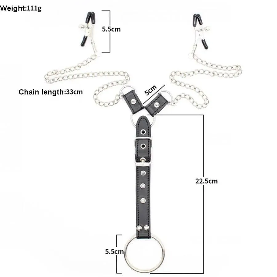 Exquisitely Crafted Male Nipple Clips