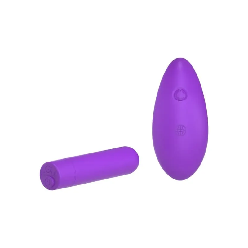 Fantasy for Her - Her Rechargeable Remote Control Bullet Purple