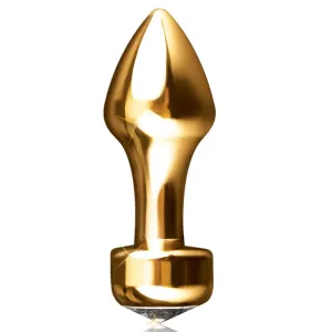 Fetish Fantasy Gold Metal Luv Butt Plug - Mini