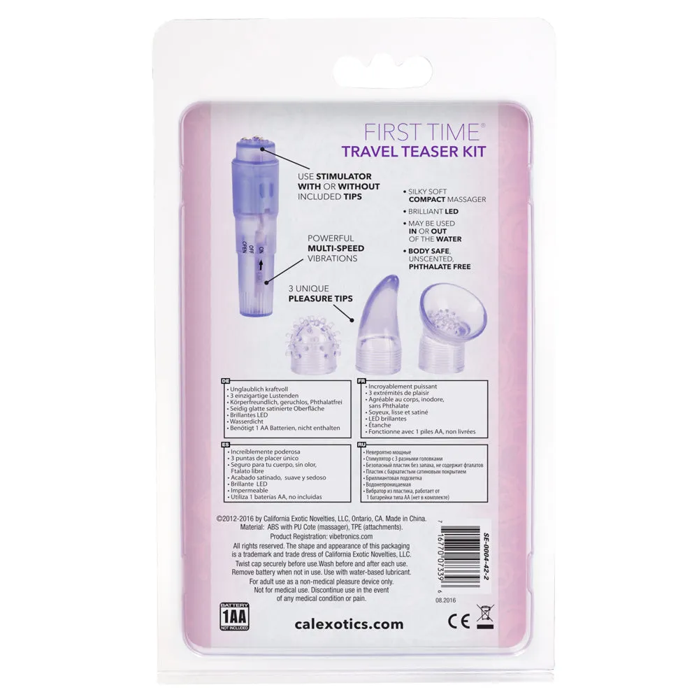 First Time Travel Teaser Vibrator Kit