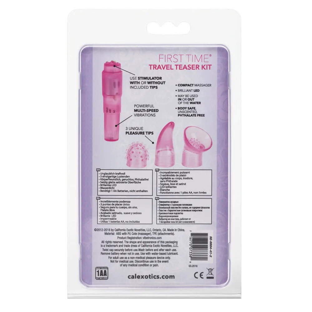 First Time Travel Teaser Vibrator Kit